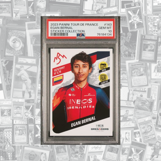 Egan Bernal PSA 10 (Gem Mint) Panini Tour De France 2023 #143