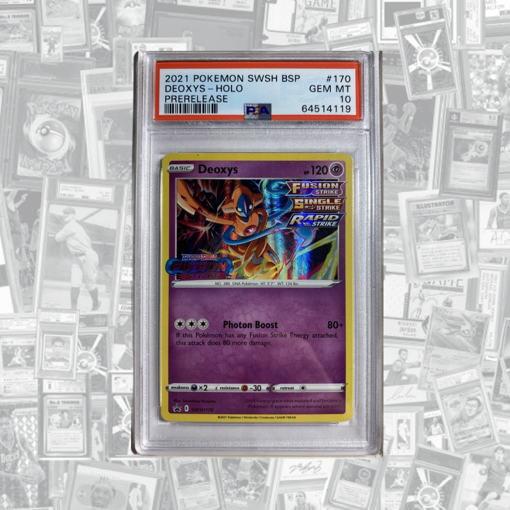 Deoxys Prerelease promo PSA 10 Fusion Strike (2021) #swsh170