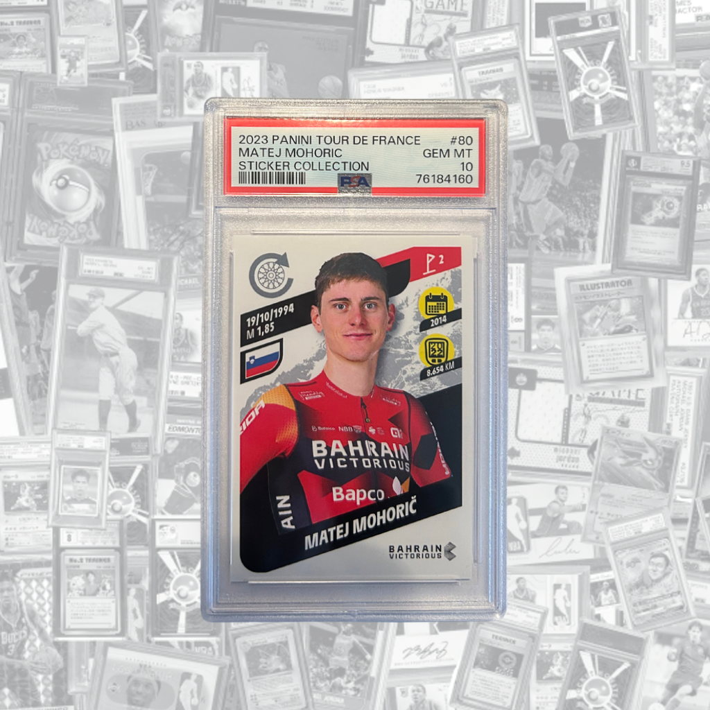 Matej Mohoric PSA 10 Panini Tour De France 2023 #80