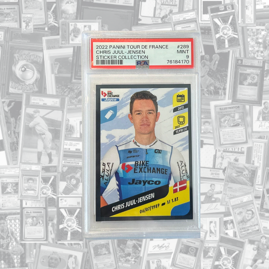 Chris Juul-Jensen PSA 9 Panini Tour De France 2022 #289