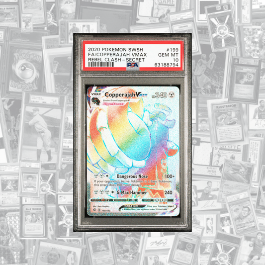 Rainbow Copperajah Vmax PSA 10 Rebel Clash (2020) #199