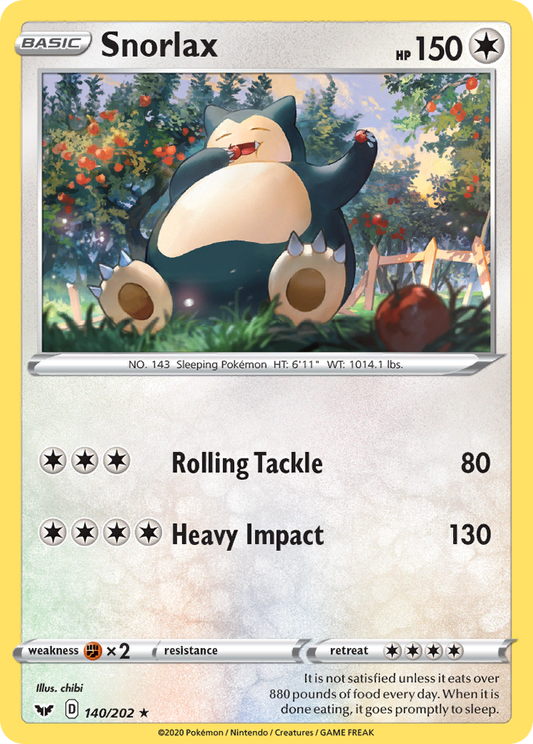 140/202 Snorlax