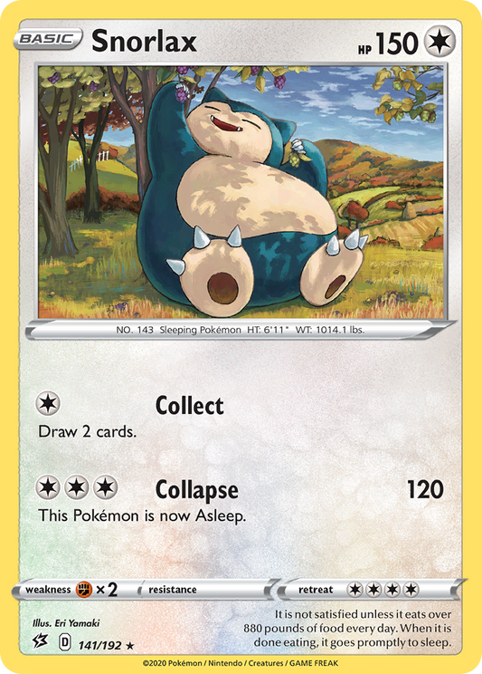 141/192 Snorlax