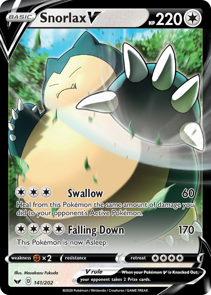 141/202 Snorlax V