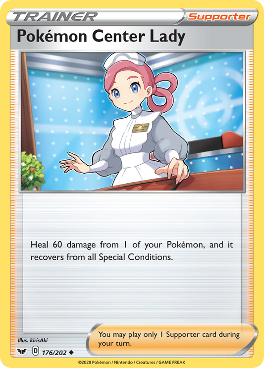 176/202 Pokémon Center Lady