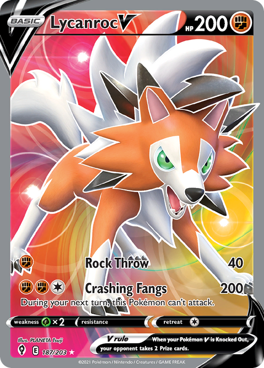 187/203 Lycanroc V