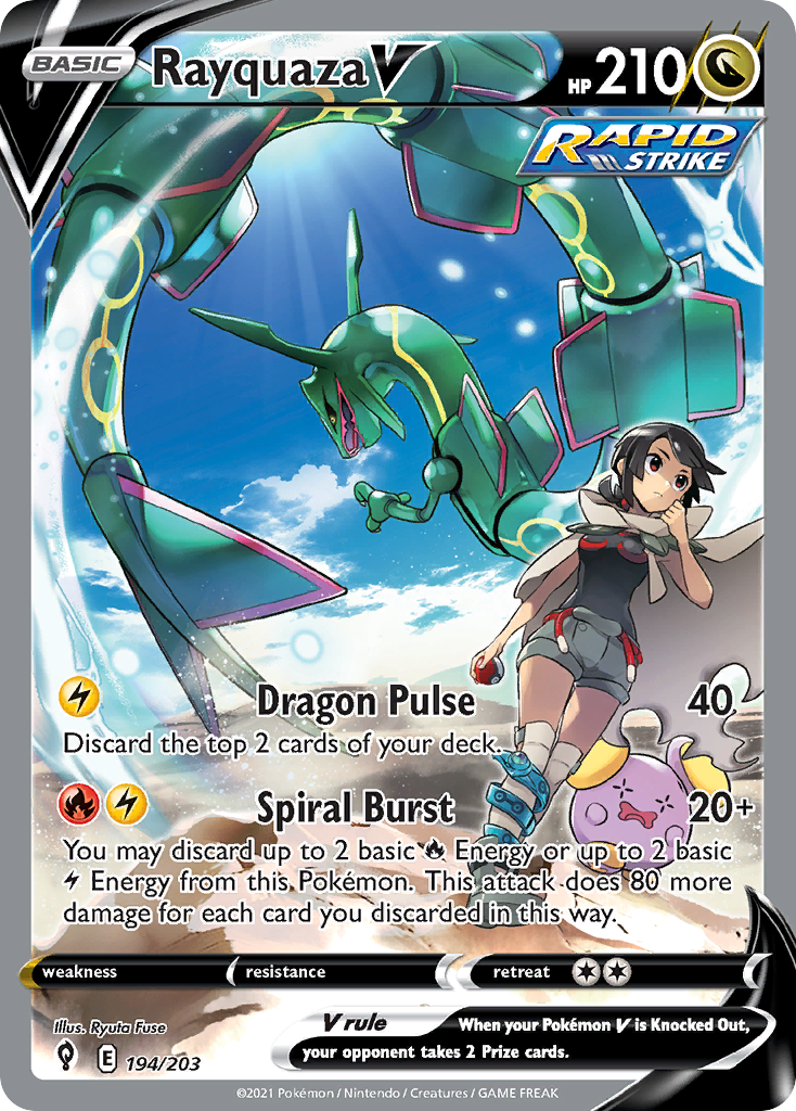 194/203 Rayquaza V