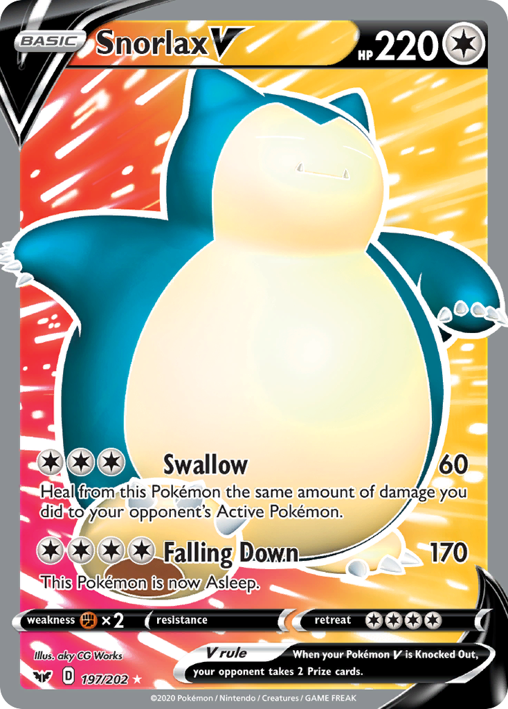 197/202 Snorlax V