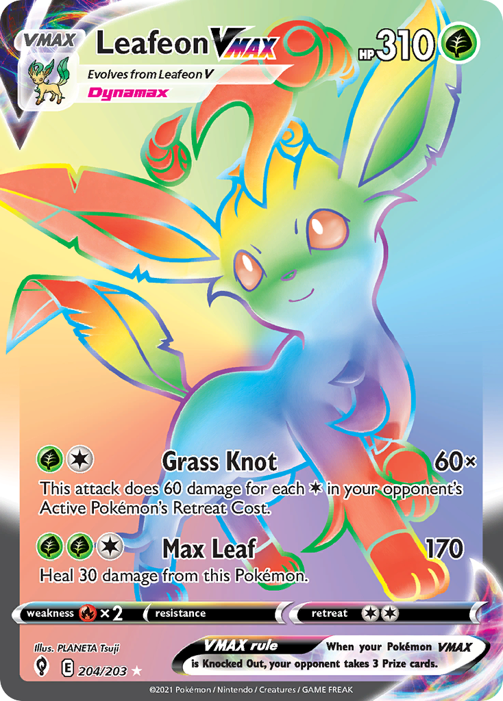 204/203 Leafeon VMAX