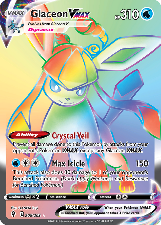 208/203 Glaceon VMAX