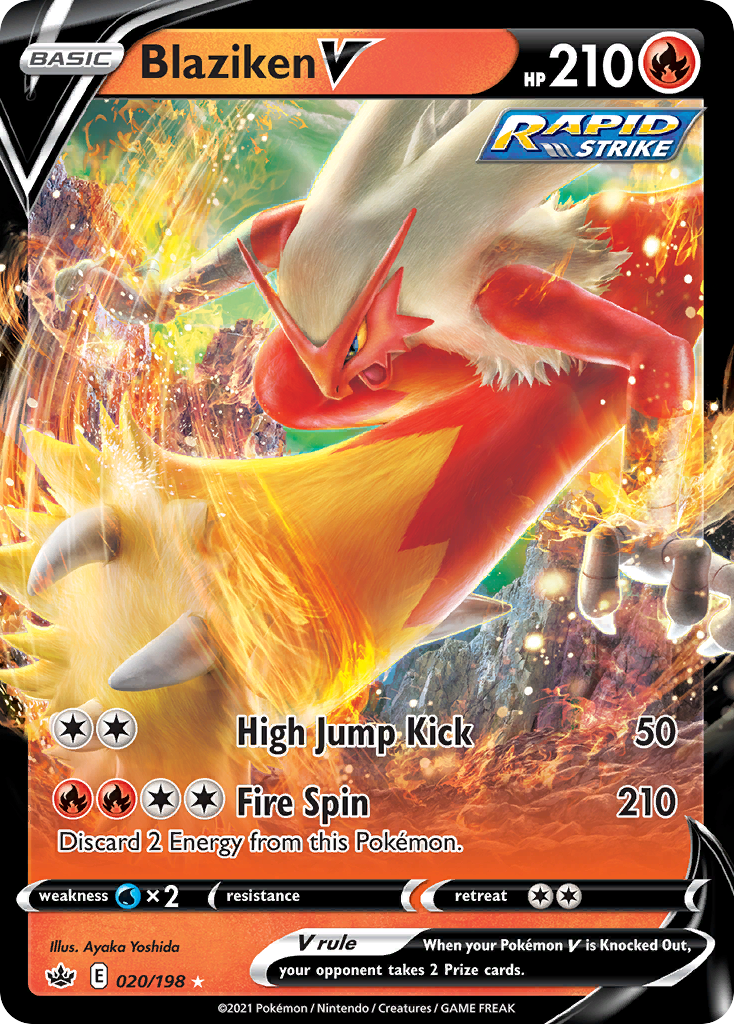 020/198 Blaziken V