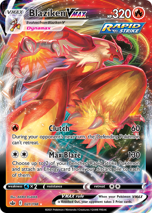 021/198 Blaziken VMAX