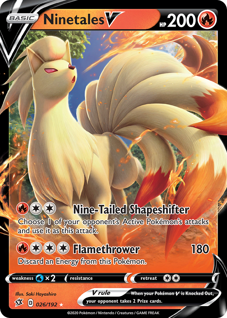 026/192 Ninetales V