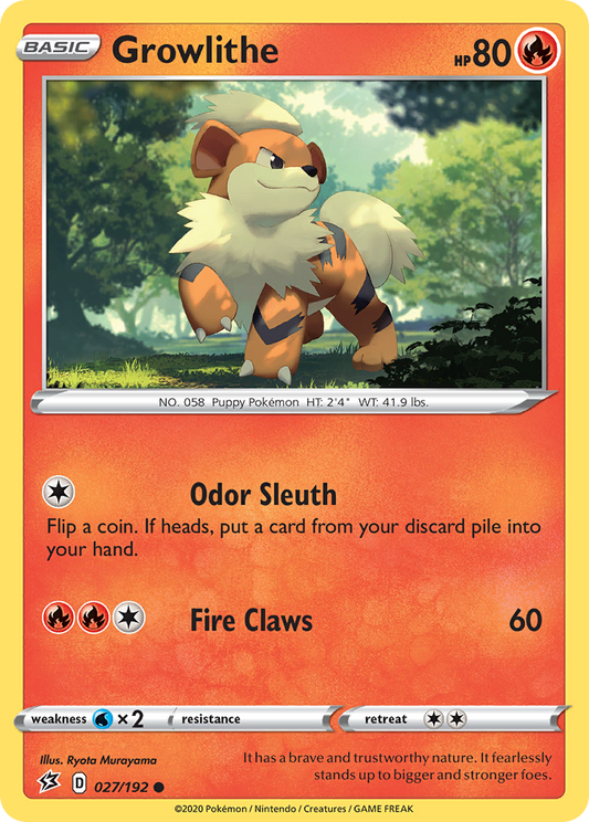 027/192 Growlithe