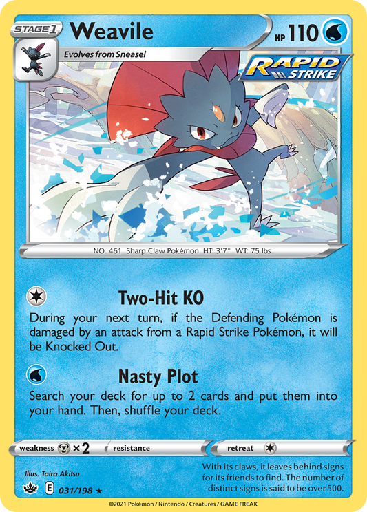 031/198 Weavile