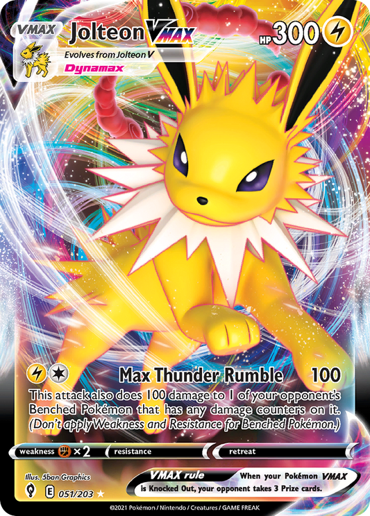 051/203 Jolteon VMAX